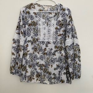 Emaline Floral Top XLP